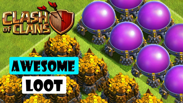 Clash Of Clans Loot | Perfect System And Awesome Loot At This Time | Delour Game Zone