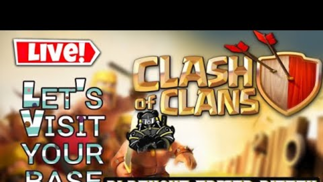 Clash of clans let's visit your base and clan |Blackout Gamer Ritesh|