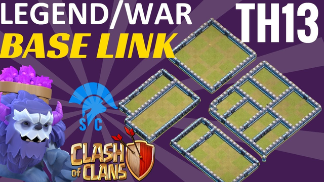 *Best* Anti 3 & 2 star TH13 WAR/LEGEND BASE::(with LINK) & Replays 2020 #SimpleClashers#ClashOfClans