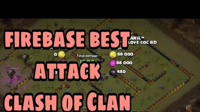 Clash of Clans attack .Very good attack for learning war. My love coc BD Clan.