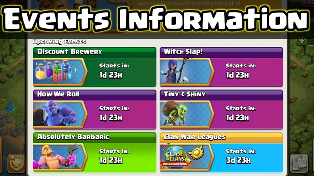 New Event Coming Full Information - clash of clans