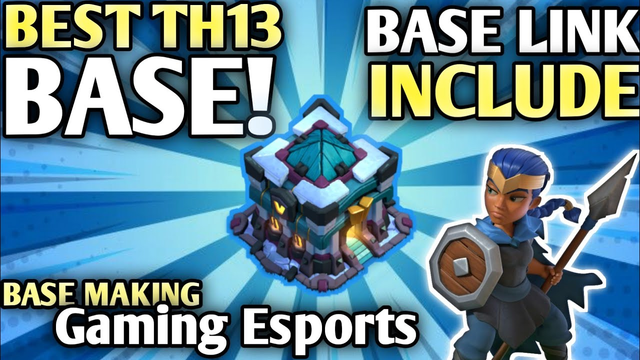 *GLOBAL BEST*NEW Town Hall 13 (TH13) Base - With TH13 Base Link   Clash of Clans - #1