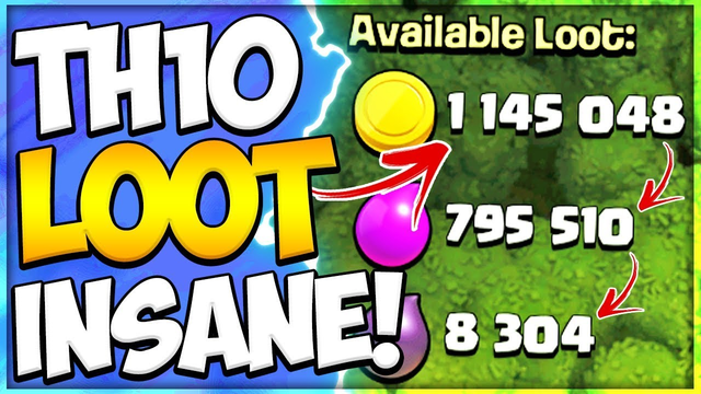 Proof TH10 Has The Best Loot! How to Farm as a New TH10 in Clash of Clans