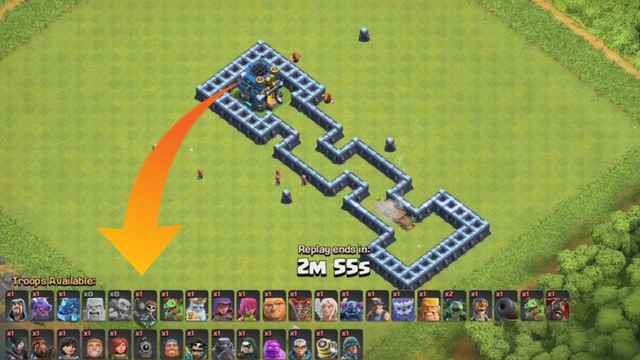 Max Twain Hall 13th VS all troops strategy atteck || Coc Funny video ||clash of clan