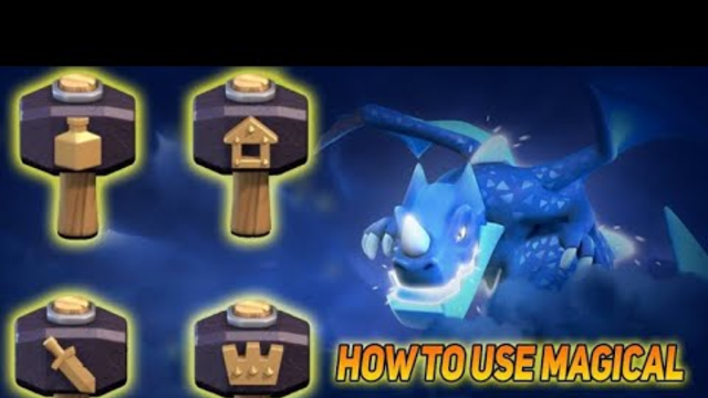 how to use hammers in coc | clash of clans | poison gamer |