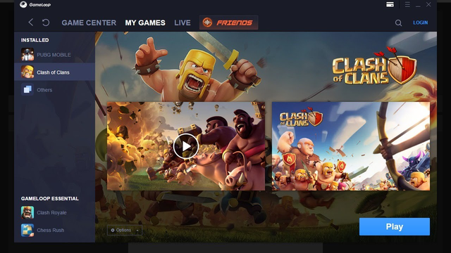 Clash of Clans live streaming