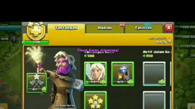 Open GOLD PASS SEASON 11 SKIN PRIMAL WARDEN - CLASH OF CLANS INDONESIA
