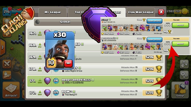 BREAKING TOP 200 US - BEST QC HOGS ATTACKS - Day 2 of March LEGEND LEAGUE Season - Clash of Clans