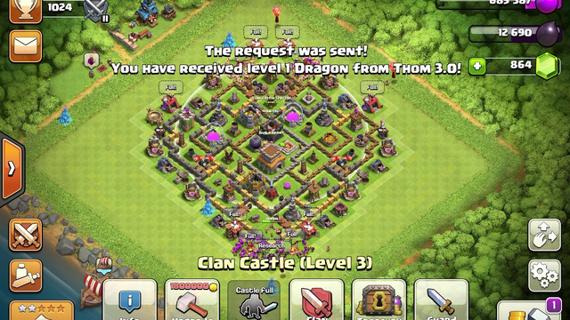 Clash of clans double donation glitch
