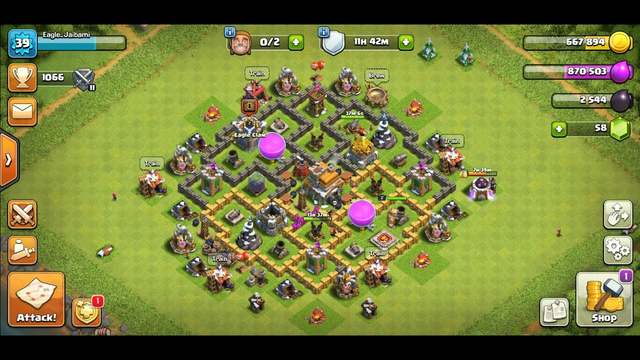 Clash of Clans lets play 1