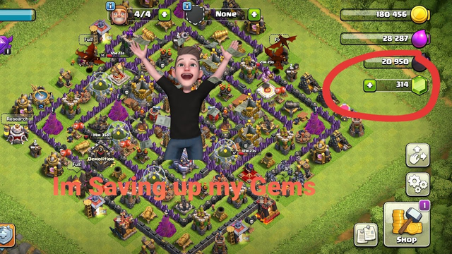 Clash of Clans | Saving up *ALL* of my Gems (EPISODE 9)