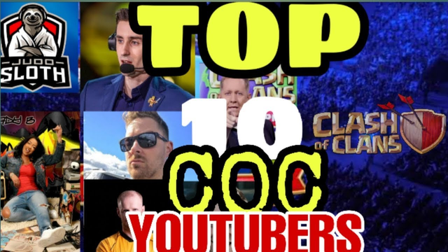 Top 10 Clash Of Clans YouTubers|2020