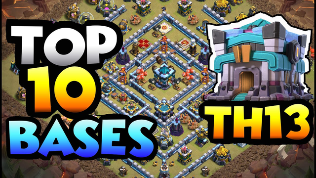 UNSTOPPABLE TOWN HALL 13 WAR BASES WITH LINKS - TOP 10 BEST TH13 WAR/CWL BASES WITH LINKS 2020 COC