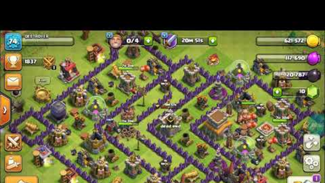 MY BIGGEST LOOT IN CLASH OF CLANS USING DRAGON ATTACK || GAMING ON DESTROYER ||