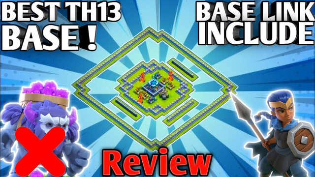 *ANTI YETI*Town Hall 13 Base Review - With TH13 BASE LINK & REPLAYS - Clash of Clans -Gaming Esports