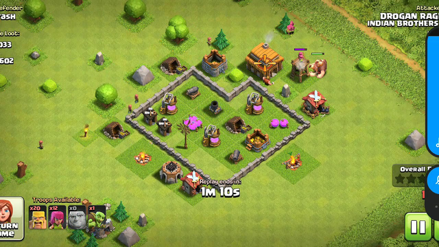Clash of clans defence