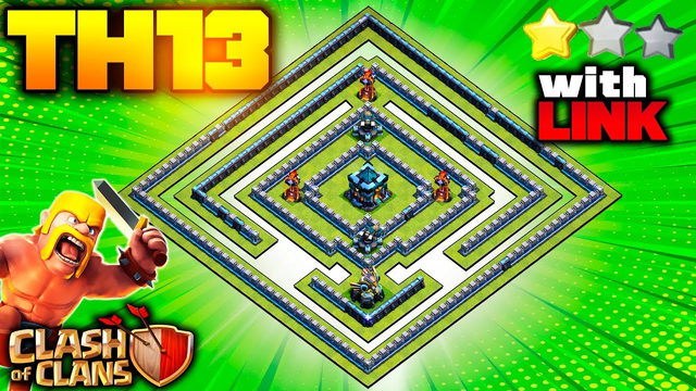 *KILLER* Town Hall 13 (TH13) Base with COPY LINK - TH13 Trophy/Farming Base - Clash of Clans