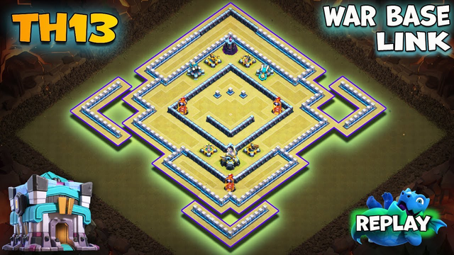 BEST TH13 WAR/TROPHY BASE + PROOF! | CoC Town Hall 13 ANTI 3 STAR Base w/ LINK! | Clash of Clans
