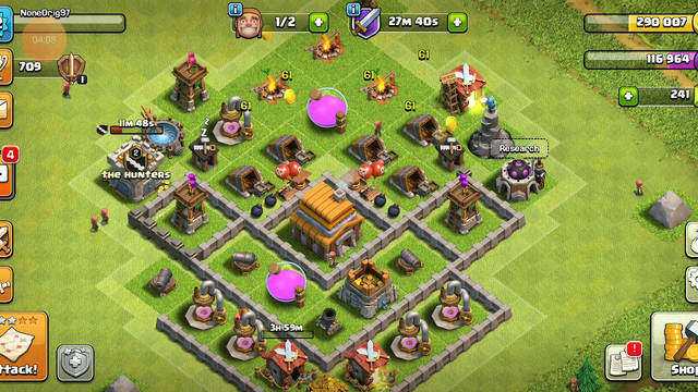 I'm the poor clash of clans