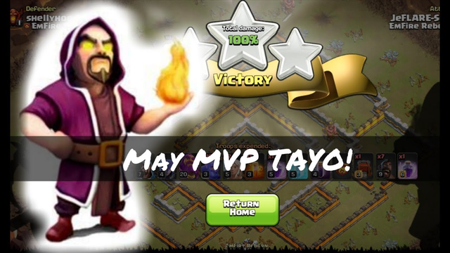 Clash of Clans Ep.6 (Mvp ang wizard at healers!) #ClashofClans #EmFireReborn