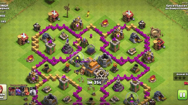 Dragons + Bloons + Lighting Strategy Clash of Clans Best TH7 Strategy