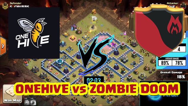 Semi Finals OneHive vs Zombie Doom ESL Clash of Clans 2020