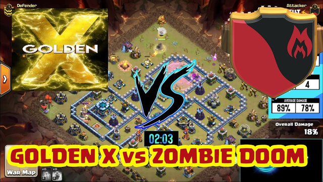 Semi-Finals Golden X vs Zombie Doom ESL Clash of Clans 2020