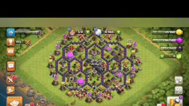 Clash of clans-giants and goblins only!!