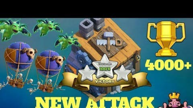 BEST Builder Hall 8 Attack very easy | Drop Ship & Beta Minions | Clash of Clans |