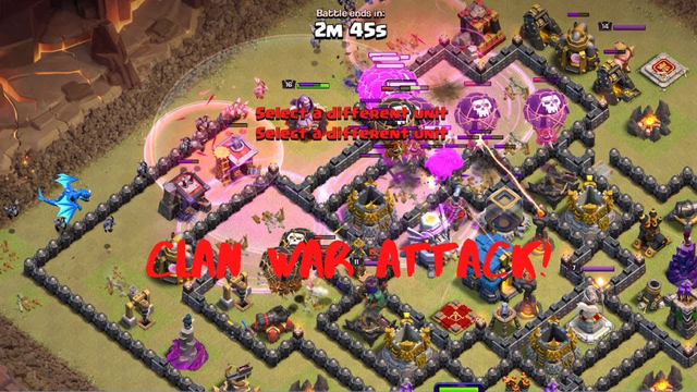 Clan War Attack With ElectroLavaLoonIon! Clash of Clans