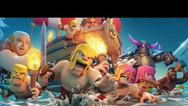 Clash of clans game enemy attack