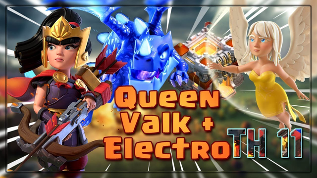 Electro Dragon with Queen OP || Townhall 11 Best Electro Attacks || Clash of Clans India