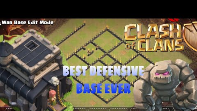 Th 9 worlds best defensive base | no one can do 3 | anti 3 star troll base | coc india