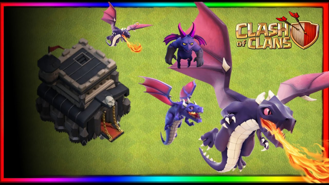 DRAGON STRATEGY : MOST POWERFUL AND DARK ELIXIR FARMING ATTACK STRATEGY IN CLASH OF CLANS