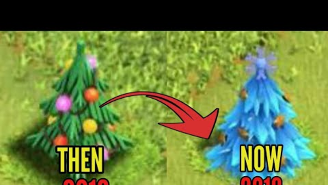 Evolution of Christmas trees in Clash of clans 2012-2019! || OFFICIAL L RANA