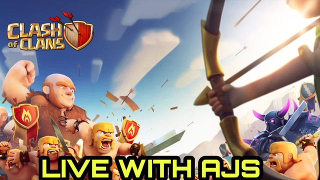 clash of clans live with ajs