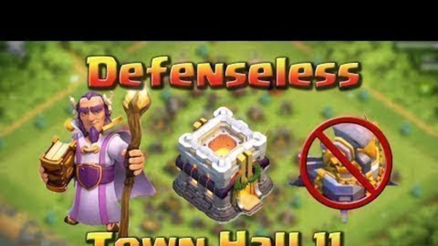 Clash of Clans | Defenseless Base Town Hall 11