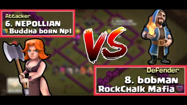 Clash Of Clans War Attack(NEPOLLIAN VS bobman) | 22 march sunday