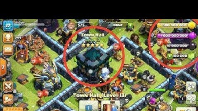 Clash of Clans Mod Apk Town Hall 13 Download (2020) **with proof** 100%working