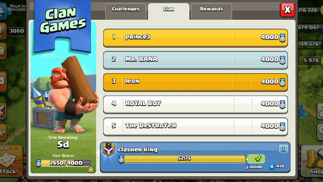 CLAN GAMES COMPLETED IN 24 HOURS II SUBSCRIBE AND GET FREE REWARD OF CLAN GAMES II CLASH OF CLANS II