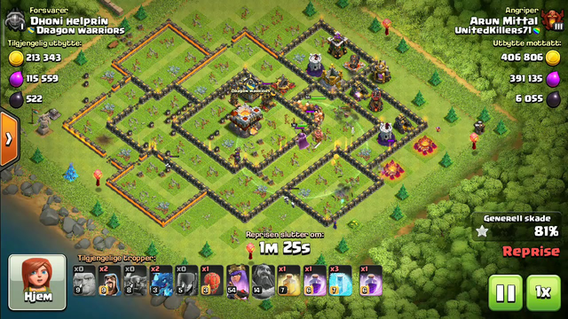 clash of clans find loot in champion league III