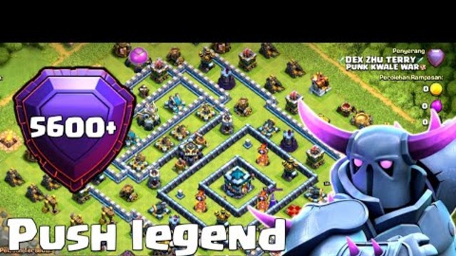 Yeti bowler smash* Push legend league attack townhall 13 || attack strategys townhall 13 || coc