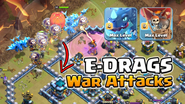 Electro Dragons | Best Town Hall 13 War Attack Strategy | Clash of Clans