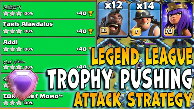 TH13 Legend League Attack Strategy 2020 - Best CoC TH13 Hog Miner Attack Strategies | Clash of Clans
