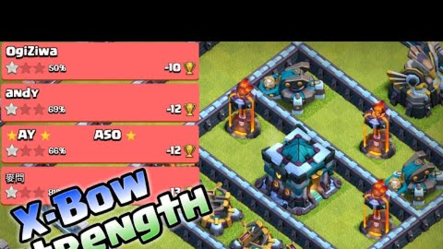 [NEW] TH13 TROPHY BASE | Kekuatan 4 BUSUR [X-BOW] | Clash of Clans Indonesia