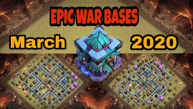 epic war bases! New TH13 war bases with copy link! 2020 March | clash of clans