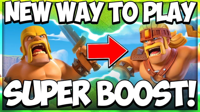 NEW Super Barbarian Gameplay and Stats! Super Troops are the Future in this Clash of Clans Update!