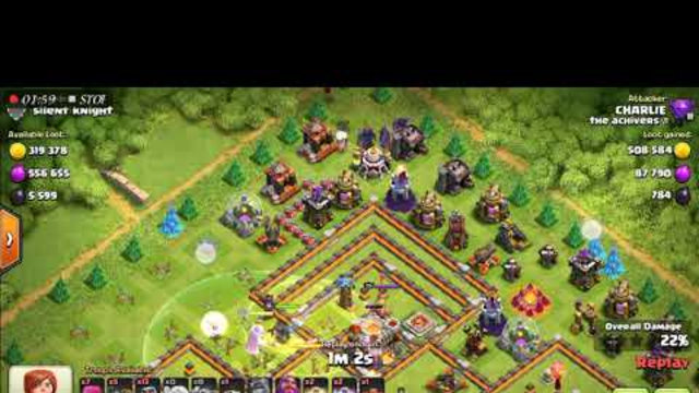 #COC #clashofclans How to do a good attack with weak army #coc