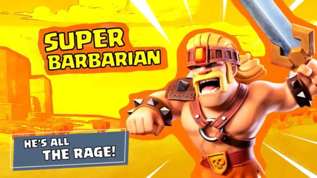 NEW SUPER BARBARIAN!! Clash Of Clans Trailer