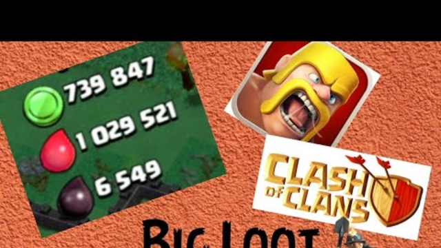Clash of Clans. Big Loot Miner.